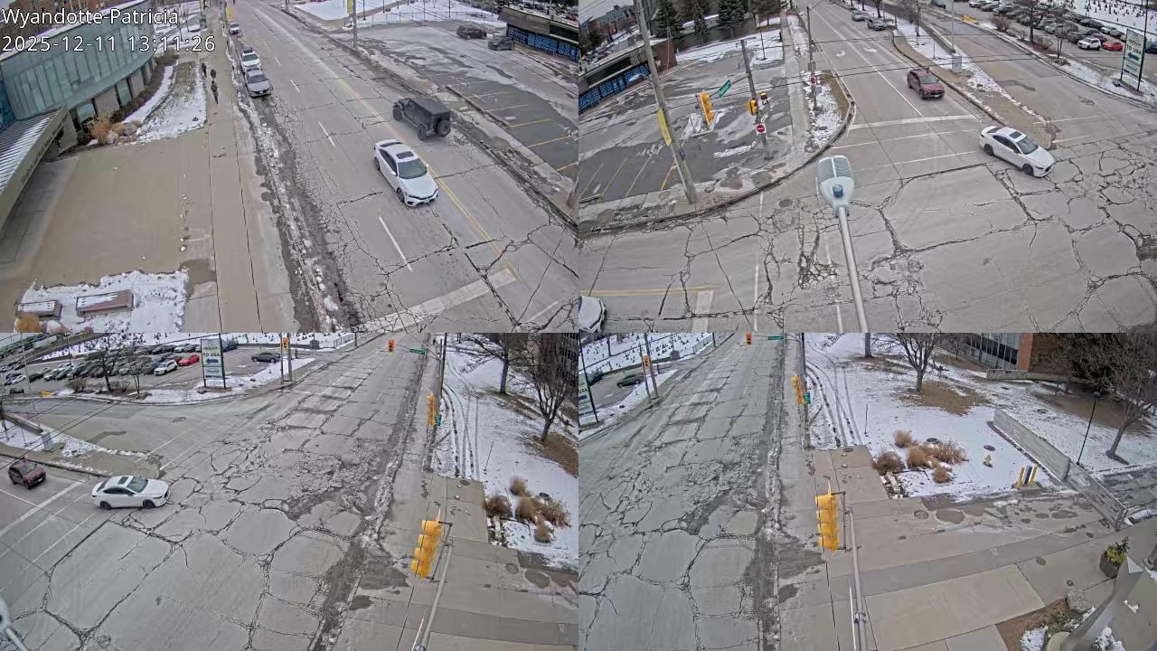 Windsor approach camera near the Ambassador Bridge