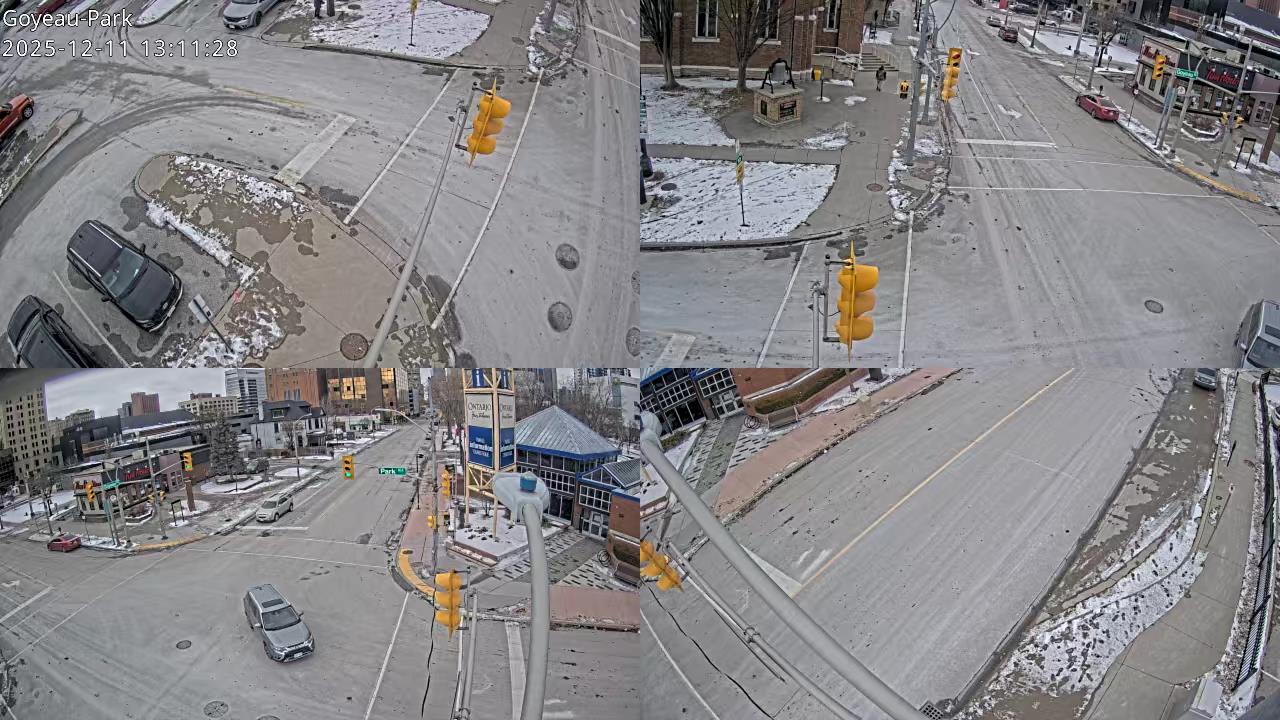 Goyeau Street and Park Street camera near the Windsor tunnel entrance